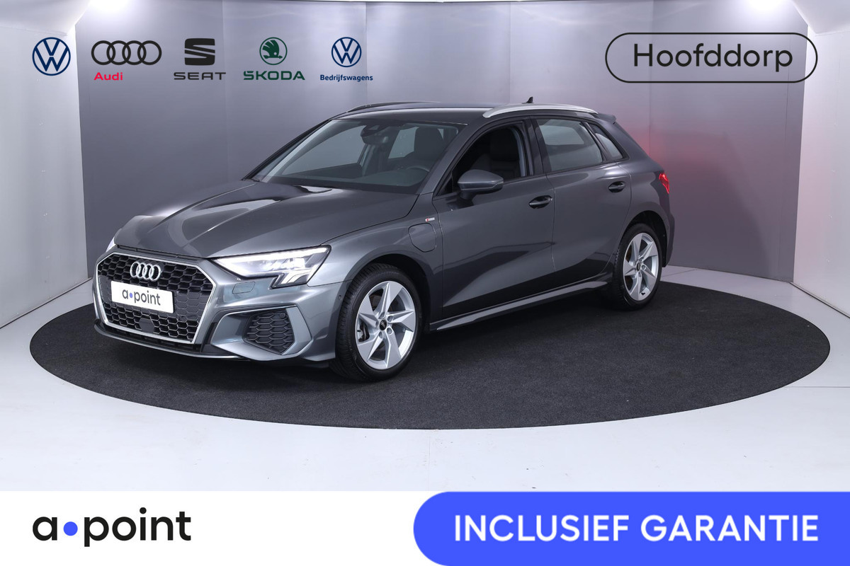 Audi A3 Sportback 40 TFSI e Edition S-Line 204 pk S-tronic | Verlengde garantie | Navigatie | Parkeersensoren (Park assist) | LED koplampen | Stoelverwarming |