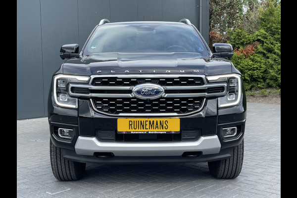 Ford Ranger 3.0 V6 TD 240 PK AUT / PLATINUM / 4x4 / B&O / 4 JAAR FABRIEKSGARANTIE / LEDER / CAMERA / TREKHAAK / 3500 KG AHG