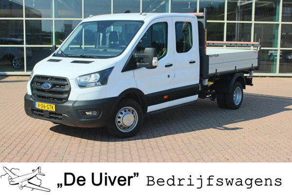 Ford Transit 350 2.0 TDCI L3H1 DC Trend RWD driezijdige kipper 3500 Kg trekvermogen