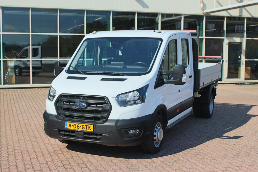 Ford Transit 350 2.0 TDCI L3H1 DC Trend RWD driezijdige kipper 3500 Kg trekvermogen