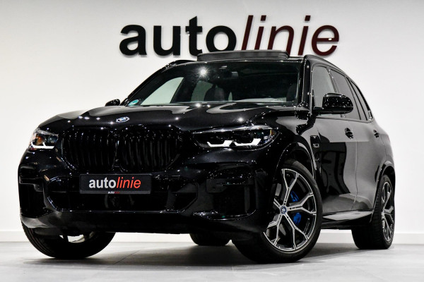 BMW X5 XDrive45e High Executive M-Sport. Luchtvering, Pano, 360, Trekhaak, Leder, Sfeer, 21'' CarPlay!