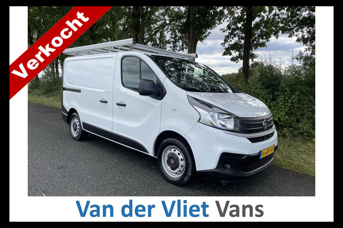 Fiat Talento 1.6 MJ E6 126pk 3 zits Lease €248 p/m, Imperiaal, Airco, PDC, Trekhaak, Volledig onderhoudshistorie aanwezig