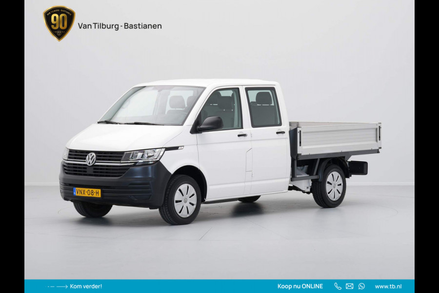 Volkswagen Transporter 2.0 TDI L2H1 DC 28 Pick-up Airco Bluetooth Trekhaak Bijrijdersbank