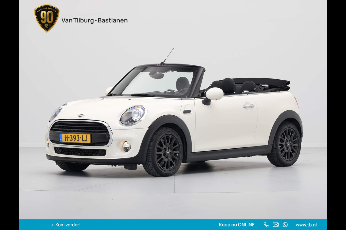 MINI Cooper Cabrio 1.5 Navigatie Pdc Cruise Stoelverwarming 329