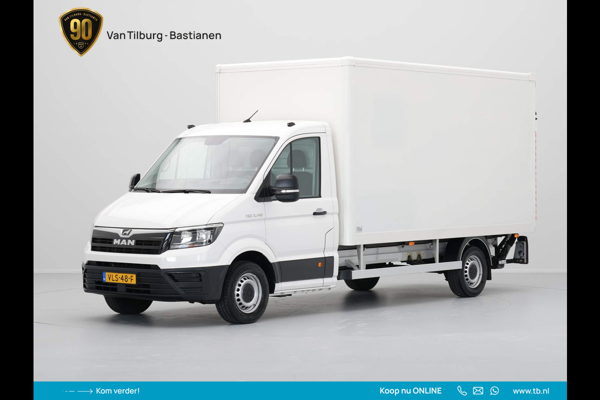 MAN TGE 35 2.0 TDI 140pk Bakwagen Airco Laadklep Bijrijdersbank Bluetooth