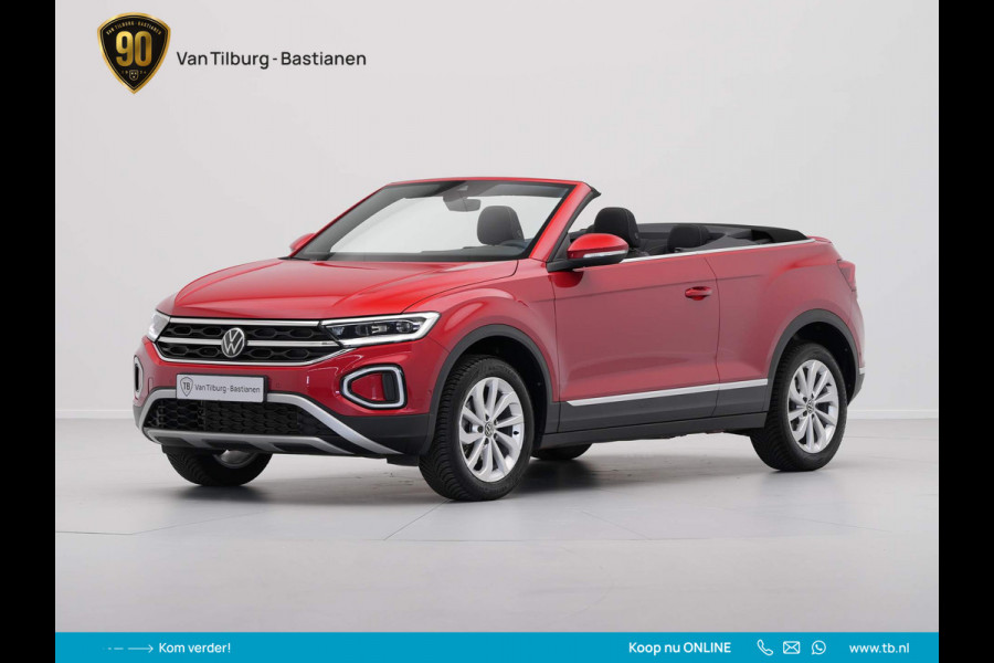 Volkswagen T-Roc Cabrio 1.0 TSI 110pk Style Navigatie Camera Stoelverwarming Virtual Cockpit 65