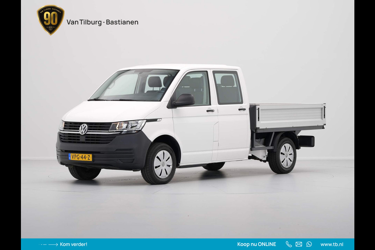 Volkswagen Transporter 2.0 TDI L2H1 DC 28 Pick-up Airco Bluetooth Trekhaak Bijrijdersbank