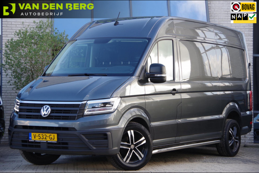 Volkswagen Crafter 35 2.0 TDI L3H3 Highline 3-ZITS, 140PK, LED, 18'' LMV, TREKHAAK, APPLE CARPLAY, CRUISE, AIRCO, NL AUTO, NAP