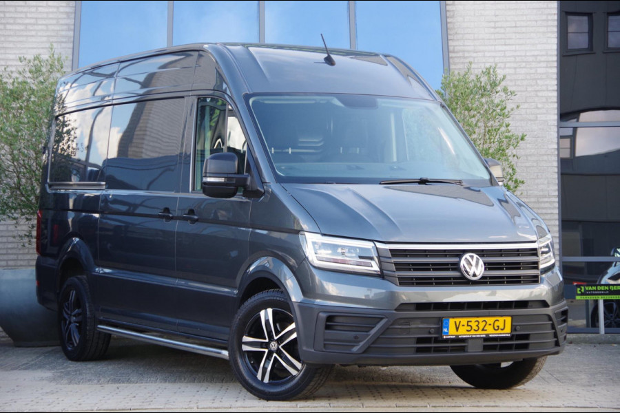 Volkswagen Crafter 35 2.0 TDI L3H3 Highline 3-ZITS, 140PK, LED, 18'' LMV, TREKHAAK, APPLE CARPLAY, CRUISE, AIRCO, NL AUTO, NAP