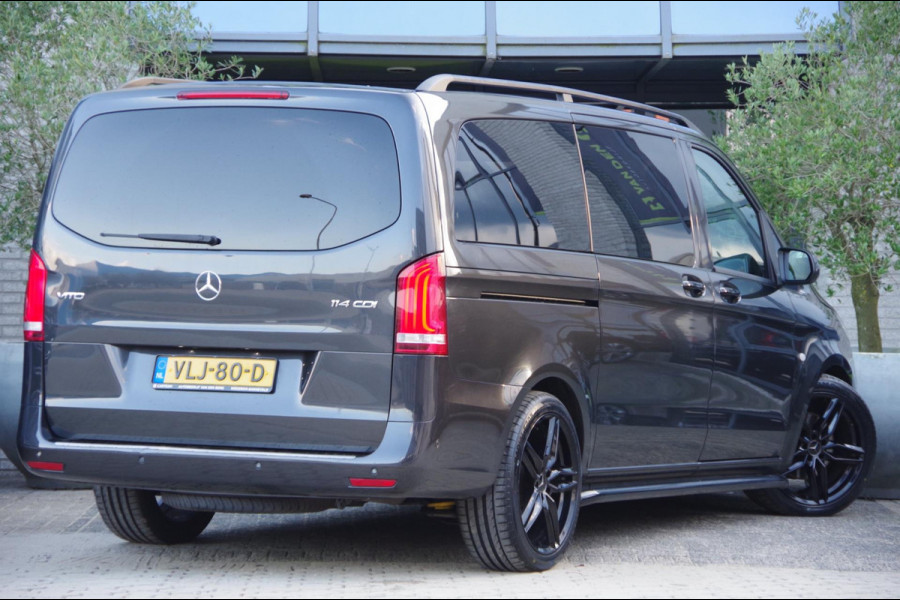 Mercedes-Benz Vito 114 CDI L2 DC-5P, AUT. LED, LEDER, 2X SCHUIFDEUR, 20'' LMV, CAMERA, NAVI, CRUISE, AIRCO, PDC, DUBBELE CABINE