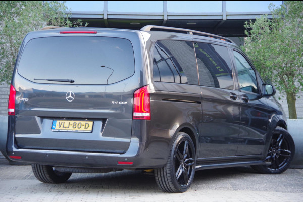 Mercedes-Benz Vito 114 CDI L2 DC-5P, AUT. LED, LEDER, 2X SCHUIFDEUR, 20'' LMV, CAMERA, NAVI, CRUISE, AIRCO, PDC, DUBBELE CABINE