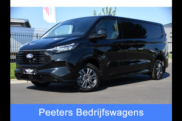 Ford Transit Custom 320 2.0 TDCI L2H1 Limited Virtual, Adaptieve Cruise, Camera, 170PK, Carplay, Automaat, Sensoren, Stoelverwarming, BOM VOL