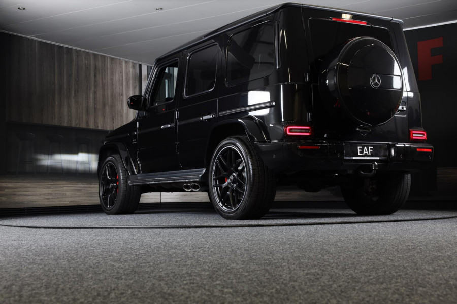 Mercedes-Benz G-Klasse 63 AMG / BTW / Acc / Open Dak / Burmester / Carbon / Koeling / Leder / 360 Camera / Memory / Sfeer / 22 Inc