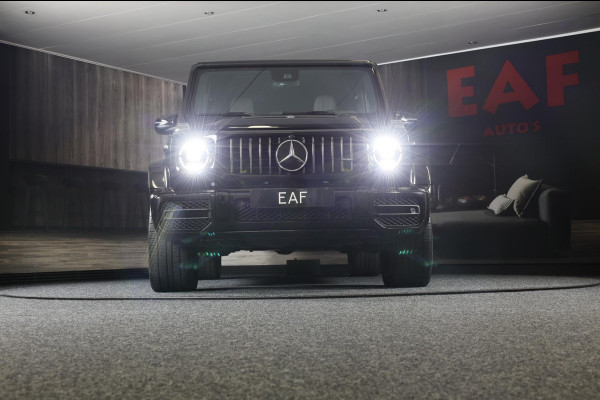 Mercedes-Benz G-Klasse 63 AMG / BTW / Acc / Open Dak / Burmester / Carbon / Koeling / Leder / 360 Camera / Memory / Sfeer / 22 Inc