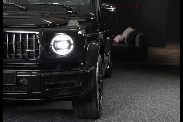 Mercedes-Benz G-Klasse 63 AMG / BTW / Acc / Open Dak / Burmester / Carbon / Koeling / Leder / 360 Camera / Memory / Sfeer / 22 Inc