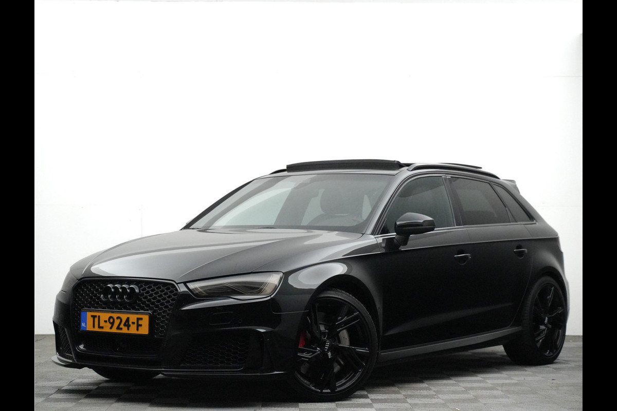 Audi RS3 2.5 TFSI ABT Quattro Pro Line Plus Virtual Cockpit, Full Carbon, Sfeerverlichting, Bang Olufsen, Keyless, Ada Cruise