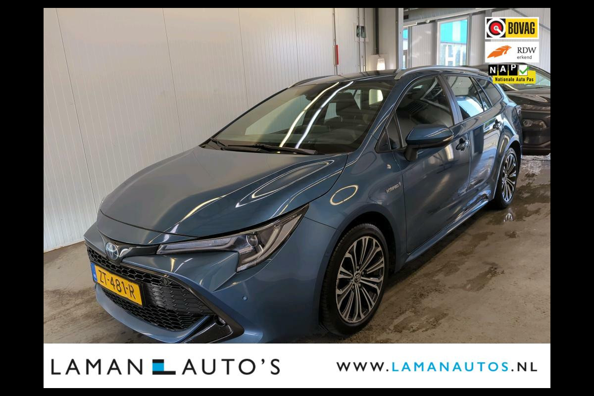 Toyota Corolla Touring Sports 1.8 Hybrid 122pk Business Intro | ECC Navi HUD LED 17" LMV Metallic ACC | Hybrid Voorschoten