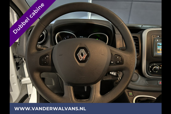 Renault Trafic 2.0 dCi 120pk L2H1 Dubbele Cabine Euro6 Airco | 2x zijdeur | Navigatie | LED | Cruisecontrol Trekhaak, Parkeersensoren, 5-zits