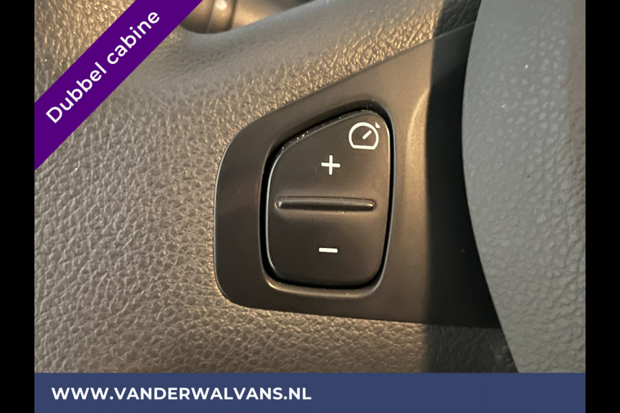 Renault Trafic 2.0 dCi 120pk L2H1 Dubbele Cabine Euro6 Airco | 2x zijdeur | Navigatie | LED | Cruisecontrol Trekhaak, Parkeersensoren, 5-zits