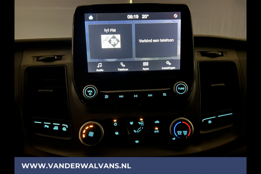 Ford Transit Custom 2.0 TDCI L2H1 Euro6 Airco | Camera | Apple Carplay | Cruisecontrol Android Auto, Parkeersensoren, LED, Verwarmde voorruit, Bijrijdersbank