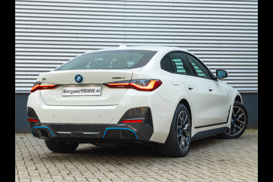 BMW i4 eDrive40 M-Sport - Driving Ass - Head-Up - Stuurwiel verwarmd - Camera