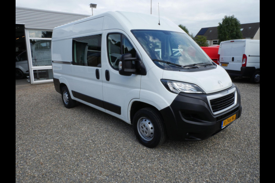 Peugeot Boxer 2.0 BlueHDI 130PK, L2H1, Pro, Dubbel Cabine, Airco