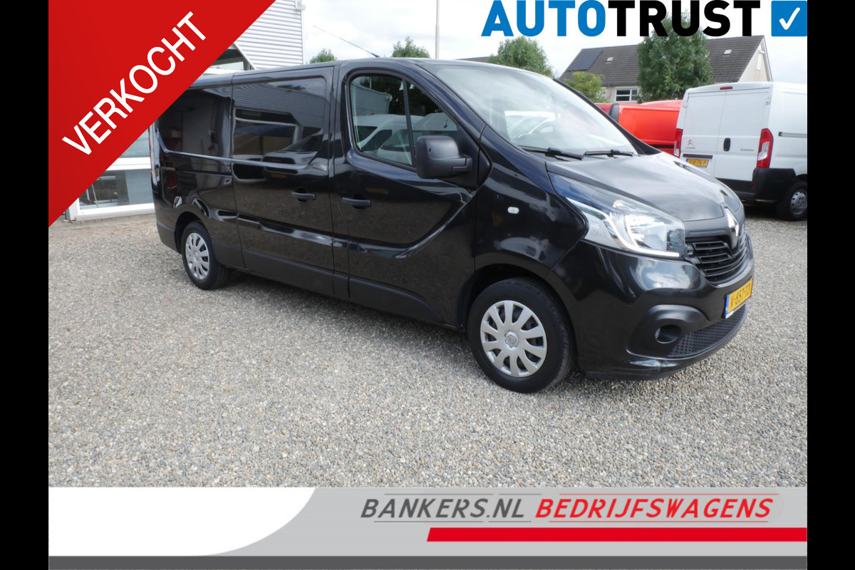 Renault Trafic 1.6 dCi 125PK, L2H1, Airco, 2 x Schuifdeur