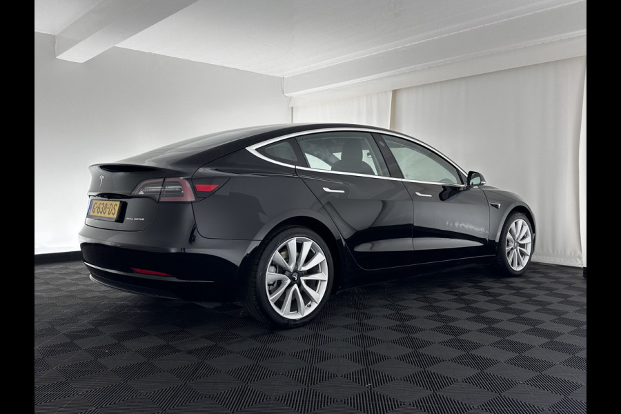 Tesla Model 3 Long Range AWD 75 kWh [ 3-Fase ] (INCL-BTW) Aut. *PANO | AUTO-PILOT | NAPPA-FULL-LEATHER | KEYLESS | FULL-LED | MEMORY-PACK | SURROUND-VIEW | DAB | APP-CONNECT | VIRTUAL-COCKPIT | LANE-ASSIST | COMFORT-SEATS | 19"ALU*