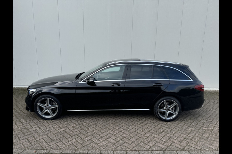 Mercedes-Benz C-Klasse Estate 300 Premium Pack Distronic - Panoramadak - Stoelventilatie/verwarming - Camera - Sfeerverlichting - Sound system - Draadloos tel opladen - 18"AMG