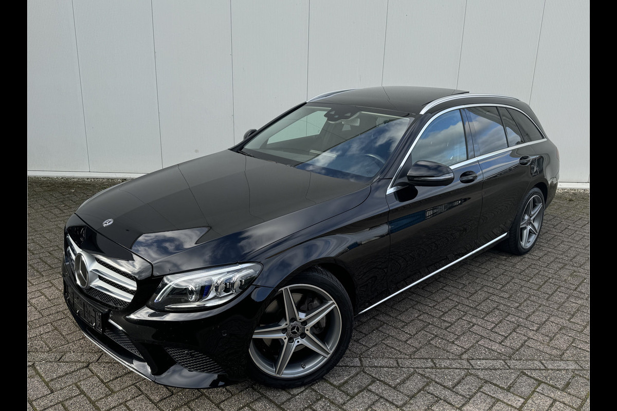 Mercedes-Benz C-Klasse Estate 300 Premium Pack Distronic - Panoramadak - Stoelventilatie/verwarming - Camera - Sfeerverlichting - Sound system - Draadloos tel opladen - 18"AMG