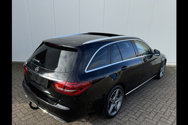 Mercedes-Benz C-Klasse Estate 300 Premium Pack Distronic - Panoramadak - Stoelventilatie/verwarming - Camera - Sfeerverlichting - Sound system - Draadloos tel opladen - 18"AMG