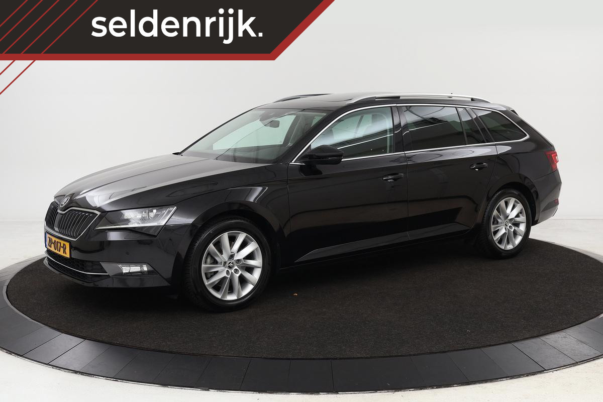 Škoda Superb 1.5 TSI Ambition | Panoramadak | Trekhaak | Carplay | Stoelverwarming | Navigatie | Memory | Xenon | DAB+