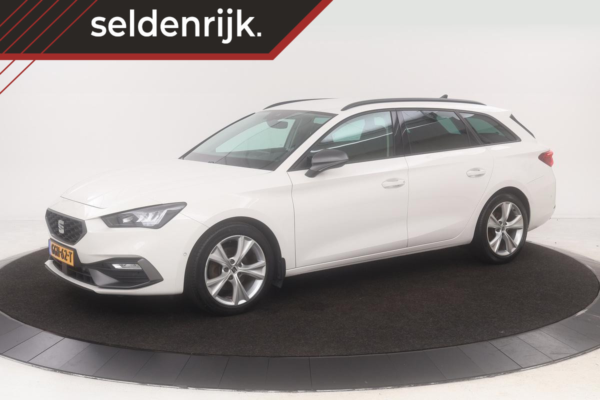 Seat Leon 1.5 eTSI FR | Trekhaak | Stoel & stuurverwarming | Carplay | Navigatie | Camera | Adaptive cruise | Keyless | Full LED