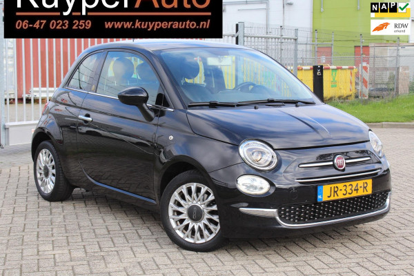 Fiat 500 0.9 TwinAir Turbo Lounge NAP NAVI AIRCO LEDER PANO HOLIDAY EDITION