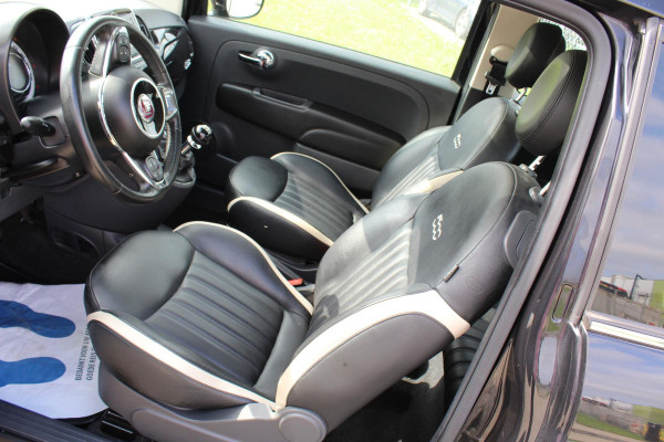 Fiat 500 0.9 TwinAir Turbo Lounge NAP NAVI AIRCO LEDER PANO HOLIDAY EDITION