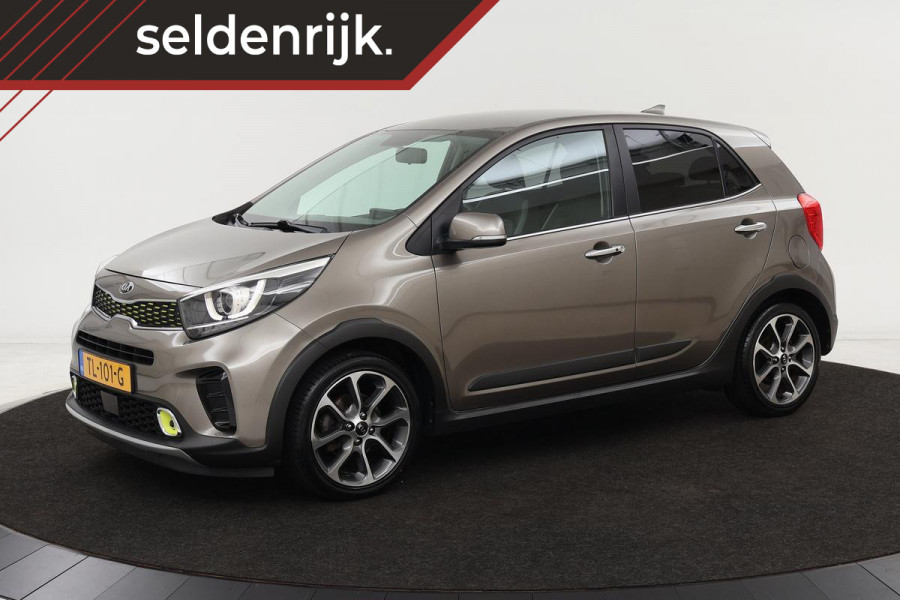 Kia Picanto 1.2 CVVT X-Line | 43.000km | Leder | Stoel & Stuurverwarming | Carplay | Camera | Keyless | Navigatie | DAB+ | PDC