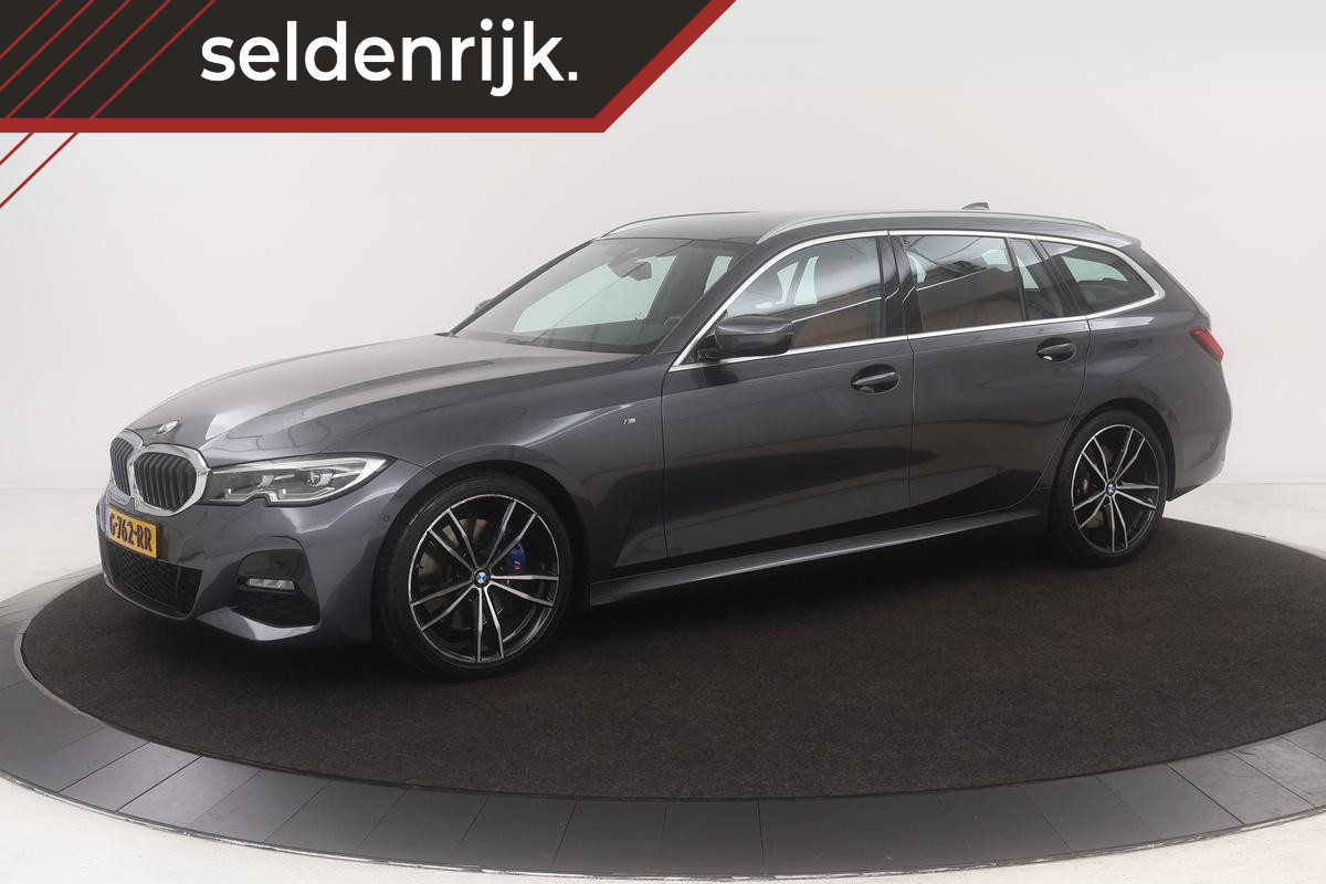 BMW 3-serie 330i M-Sport | Leder | Head-Up | Harman/Kardon | Stoelverwarming | Sfeerverlichting | Live Cockpit | DAB | Sportstoelen | Cruise control | Park Assist | Carplay