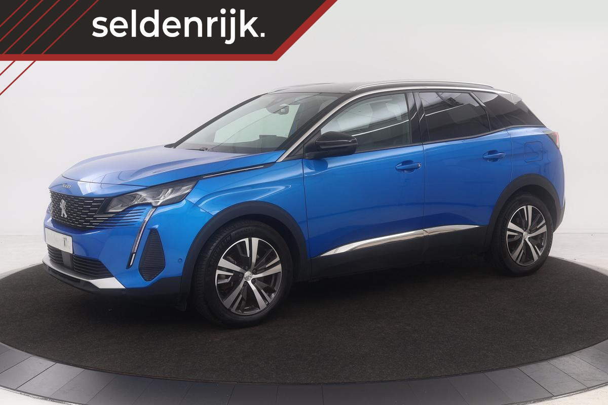 Peugeot 3008 1.6 PHEV Allure | Adaptive cruise | Stoelverwarming | Camera | Carplay | Navigatie | Keyless | Dodehoek detectie | Half leder | Full LED | DAB