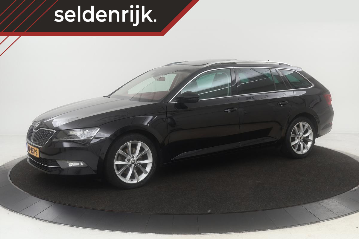 Škoda Superb 1.4 TSI Style | Panoramadak | Leder | Trekhaak | Stoel & achterbankverwarming | Navigatie | Carplay | Xenon | Memory | Keyless | Climate control | Verwarmde voorruit