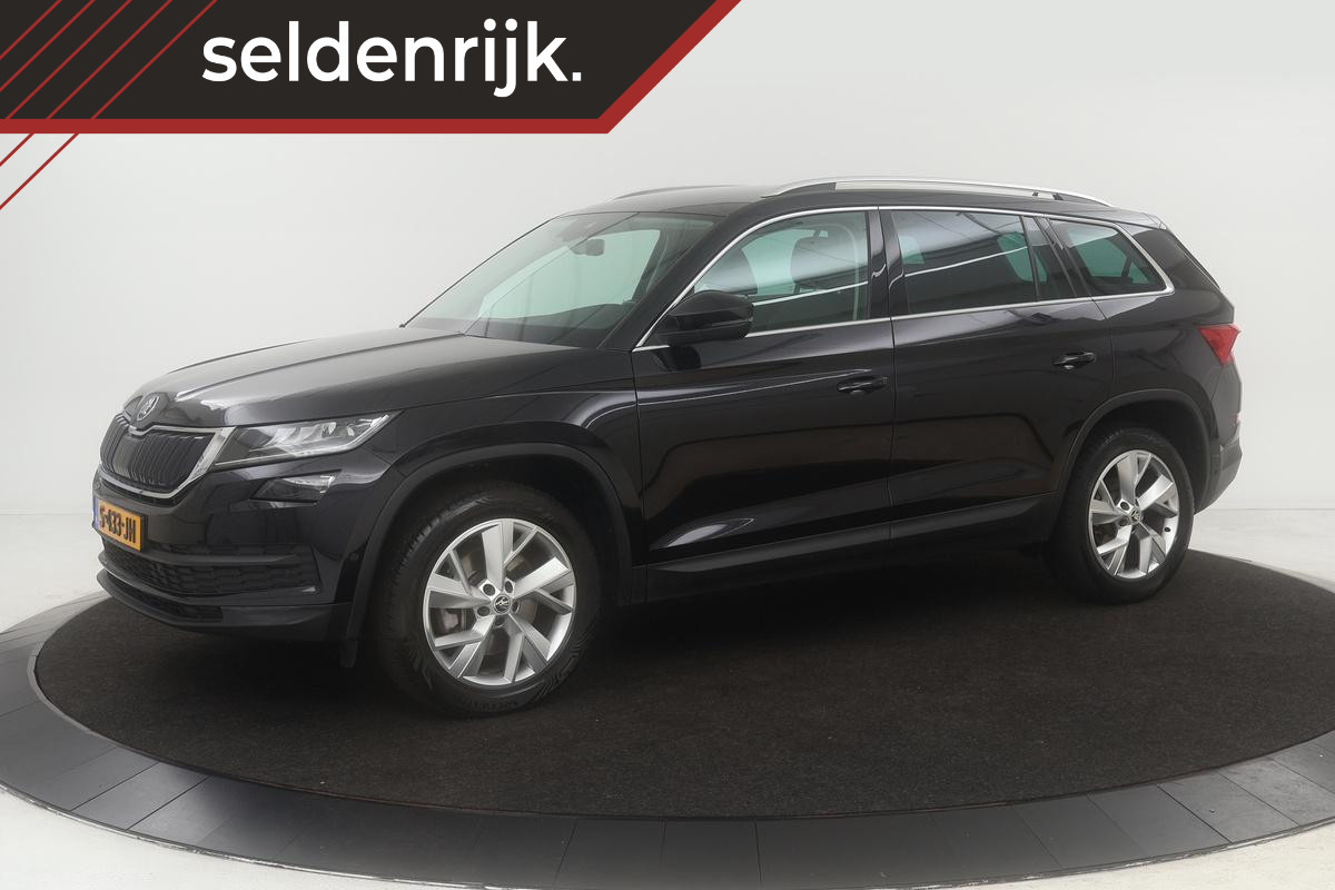 Škoda Kodiaq 2.0 TSI 4x4 Style 7-persoons | Leder | Trekhaak | Stoelventilatie/verwarming | Carplay | Navigatie | Memory | DAB | Full LED | Keyless