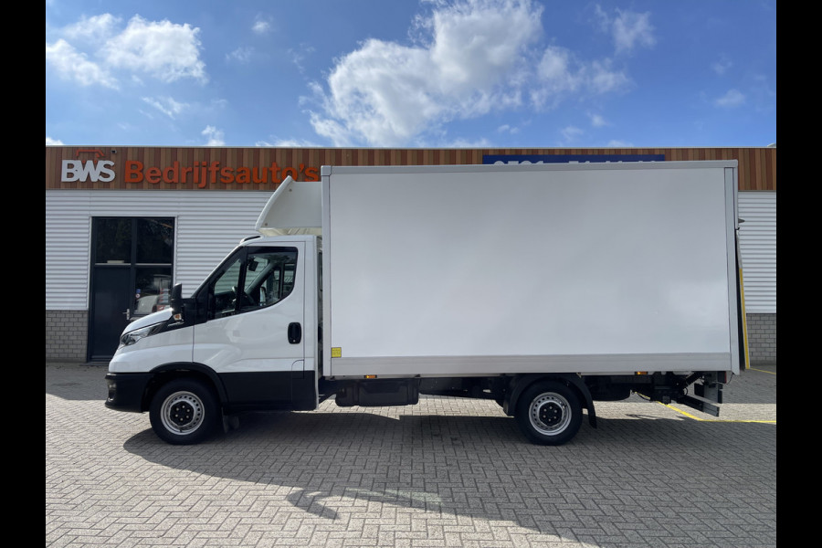 Iveco Daily 35S14 Himatic 2.3 automaat / bakwagen met Zepro laadklep / vaste prijs rijklaar € 30.950 ex btw / lease vanaf € 554 / cruise en climate control / zijdeur / geveerde stoel / stoelverwarming !