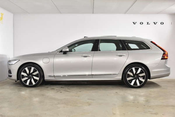 Volvo V90 2.0 T6 Recharge AWD Ultimate Bright / Head Up Display / 360 Camera / Panorama Schuif-Kanteldak / Bowers & Wilkins Audio / Stoel Koel-Verwarming / Trekhaak /