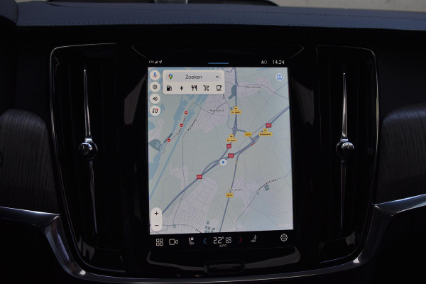 Volvo V90 2.0 T6 Recharge AWD Ultimate Bright / Head Up Display / 360 Camera / Panorama Schuif-Kanteldak / Bowers & Wilkins Audio / Stoel Koel-Verwarming / Trekhaak /