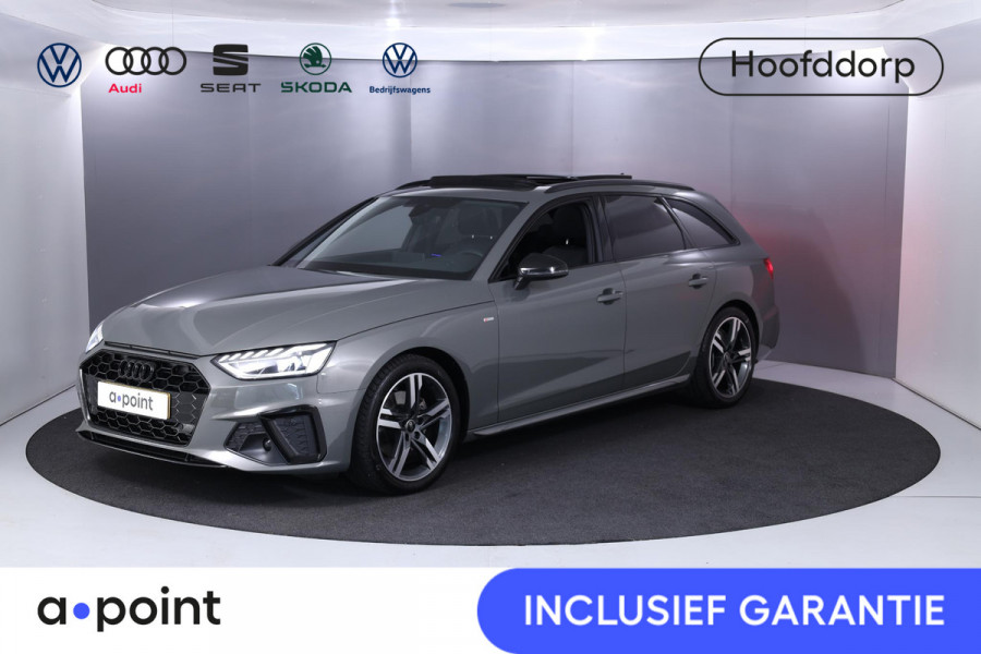 Audi A4 Avant 35 TFSI S-Line Competition 150 pk S-tronic | Verlengde garantie | Navigatie | Panoramadak | Parkeersensoren | Stoelverwarming |