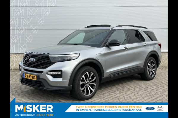 Ford Explorer 3.0 V6 EB PHEV ST-LINE LEDER! 7ZITS! PANODAK! VOL!