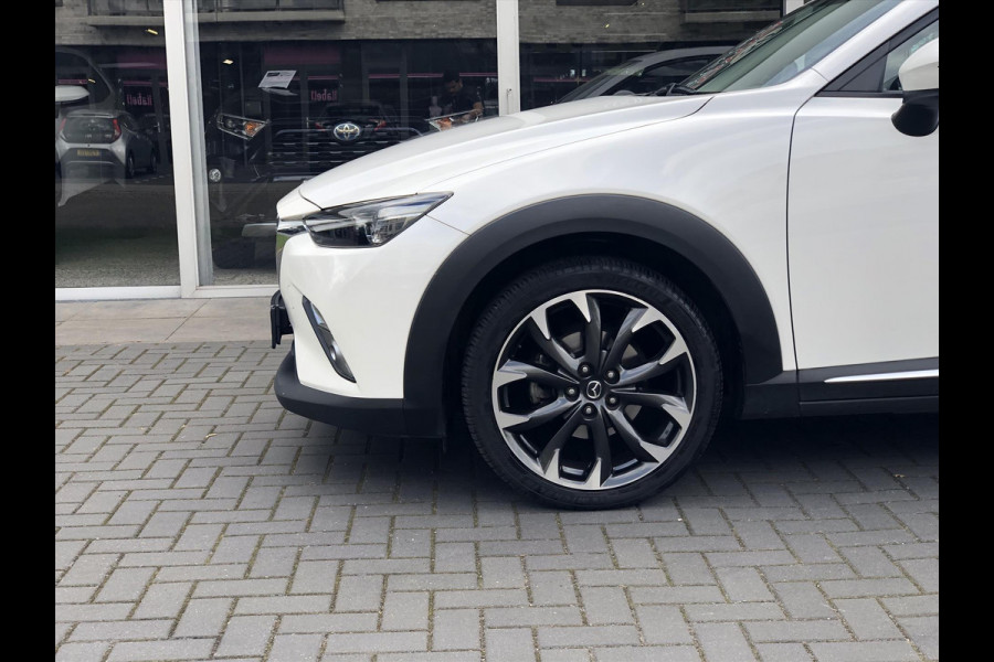 Mazda CX-3 2.0 SKYACTIV-G GT-Luxury | Trekhaak, Leer, Dodehoekherkenning, Keyless, 18inch, Head up display, Stoelverwarming