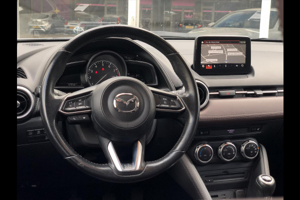 Mazda CX-3 2.0 SKYACTIV-G GT-Luxury | Trekhaak, Leer, Dodehoekherkenning, Keyless, 18inch, Head up display, Stoelverwarming