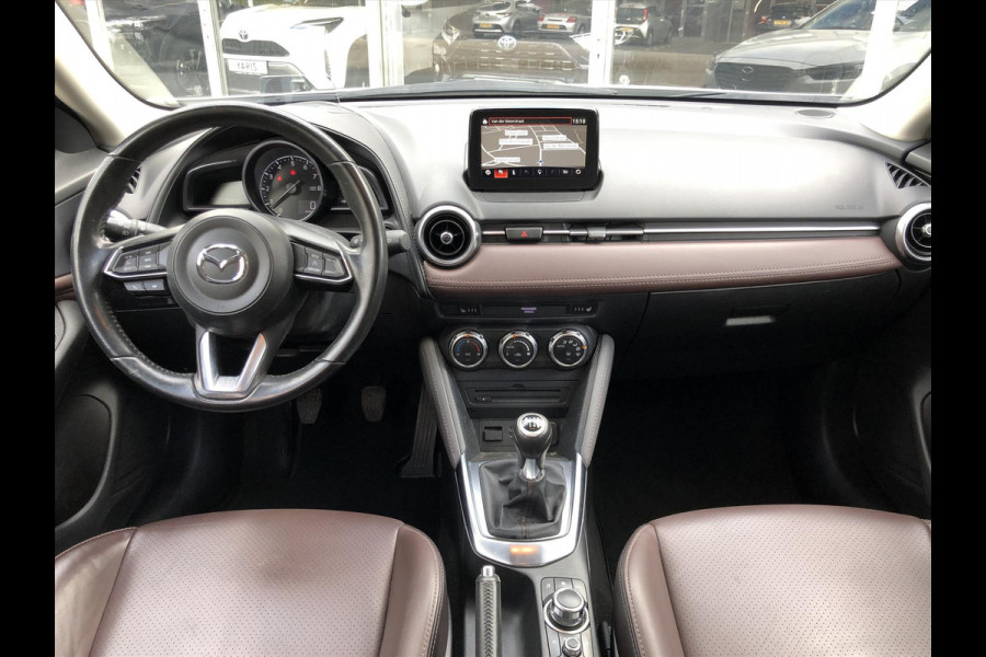 Mazda CX-3 2.0 SKYACTIV-G GT-Luxury | Trekhaak, Leer, Dodehoekherkenning, Keyless, 18inch, Head up display, Stoelverwarming