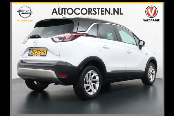 Opel Crossland X T111PK Navi Apple Android Carplay Ecc Keyless PDC Bord-Herkenning LED R5.0 Intellilink Connect DAB+ Multi-Media-vb. ESP Lanedepa Comfort Stoelen Licht+Regensensor Innovation Orig.NL Auto Dealer Onderhouden EURO6 1ste Eigenaar