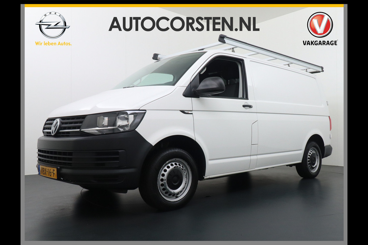 Volkswagen Transporter 2.0TDI L1H1 PDC Cruise Control Airco Trekhaak Bluetooth Schuifdeur Euro 6 Betonplex 3-Zits Imperiaal Comfortline